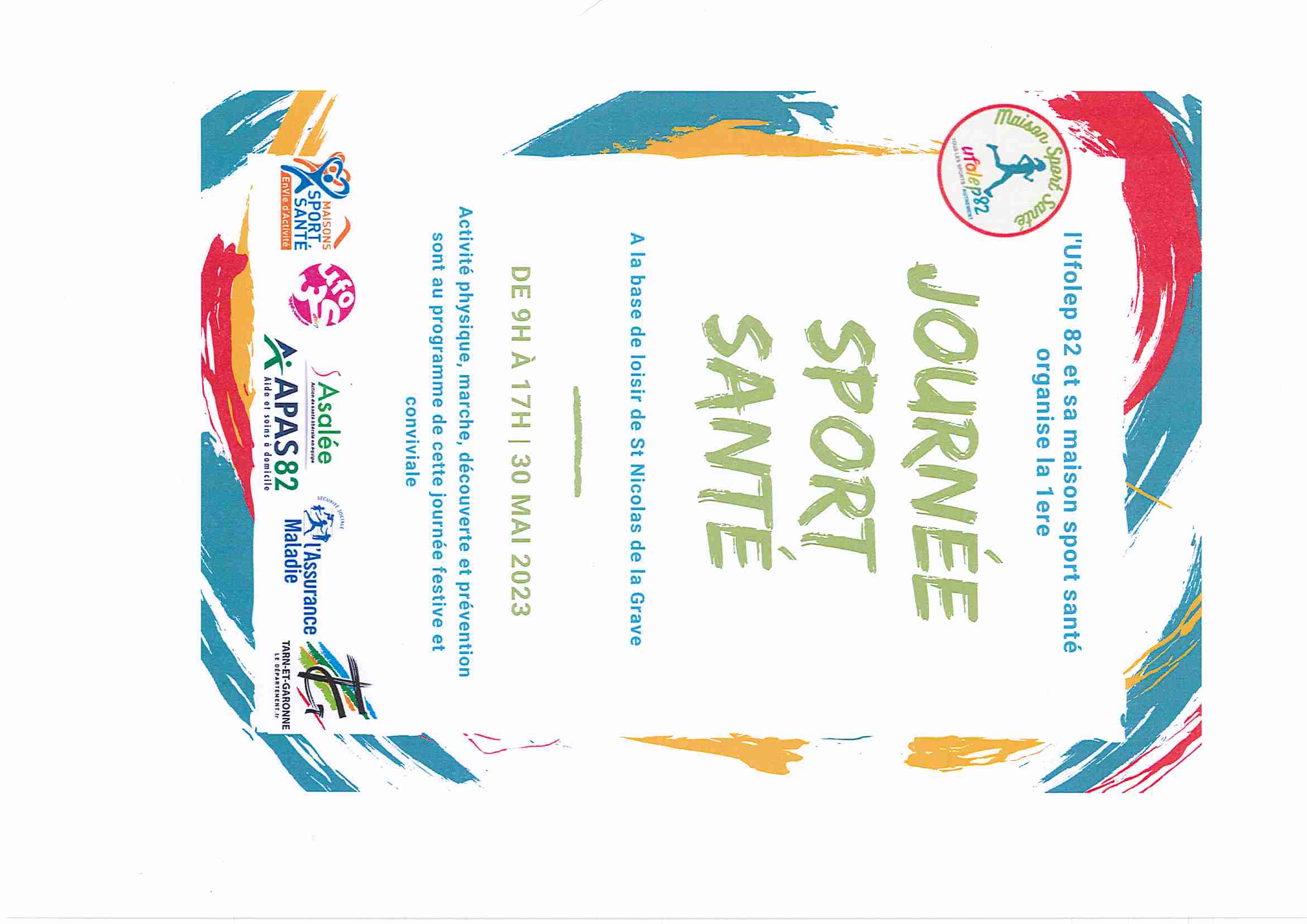 Flyer Journée sport santé